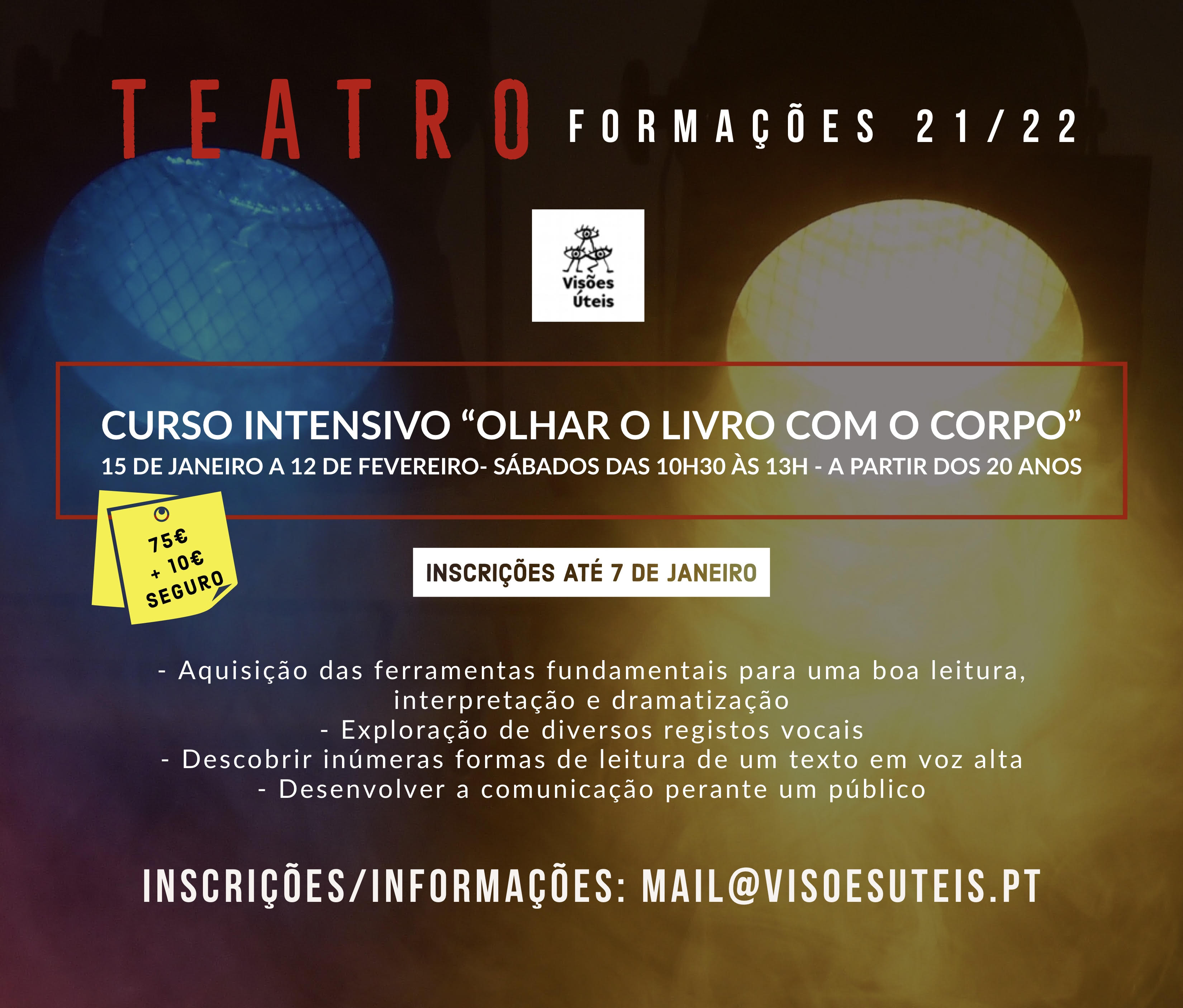 Formação Intensiva - Olhar o Livro com o Corpo