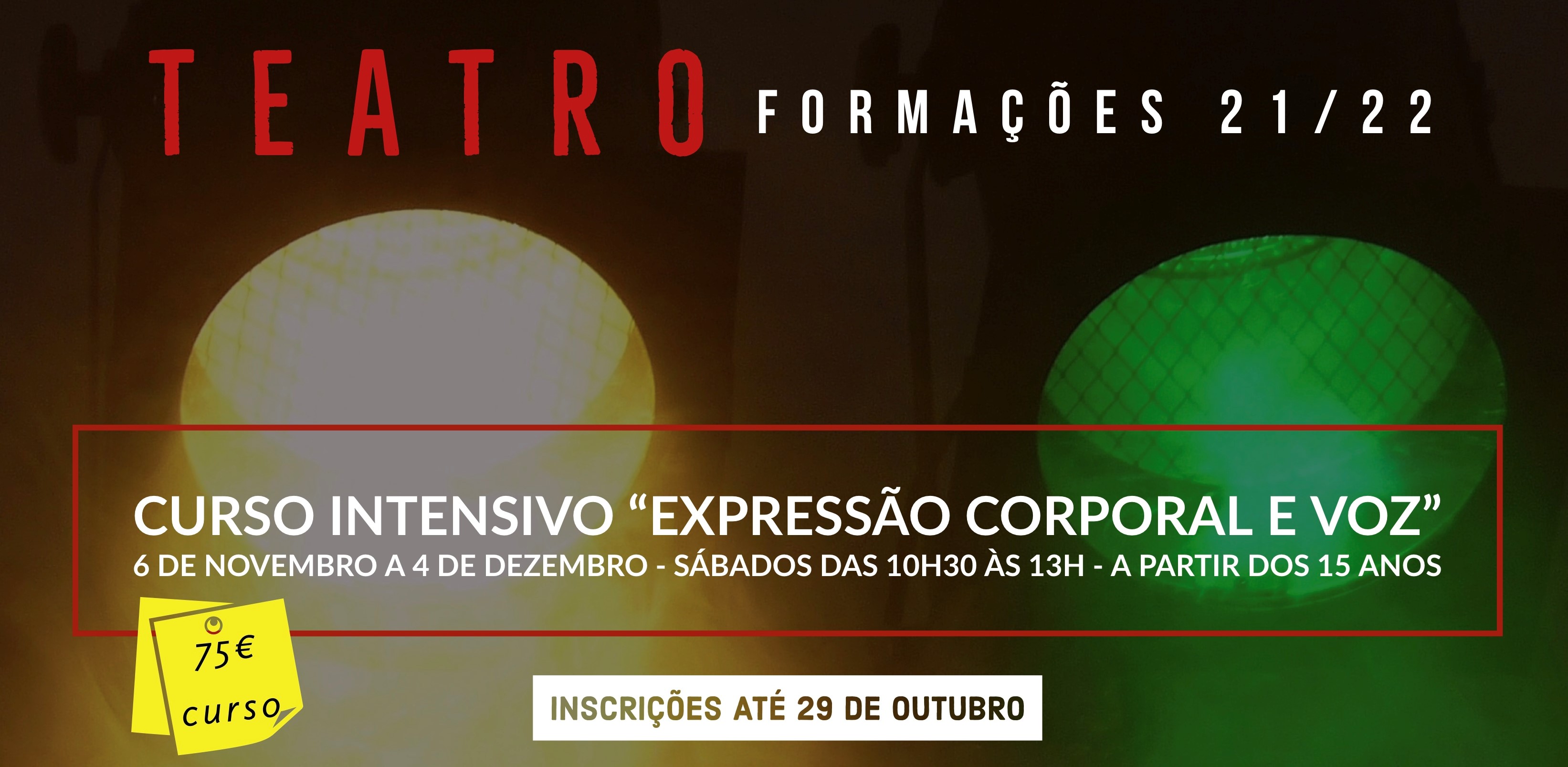 Formação Expressão Corporal e Voz