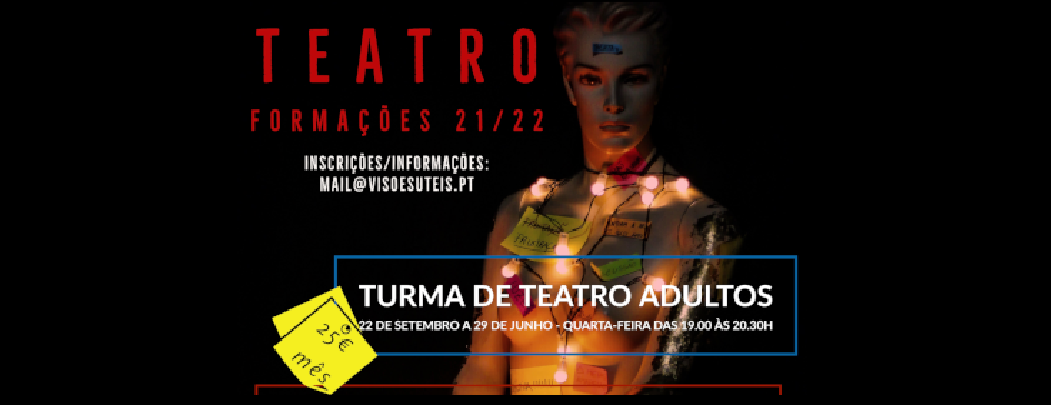 Aulas de Teatro 2021/ 2022