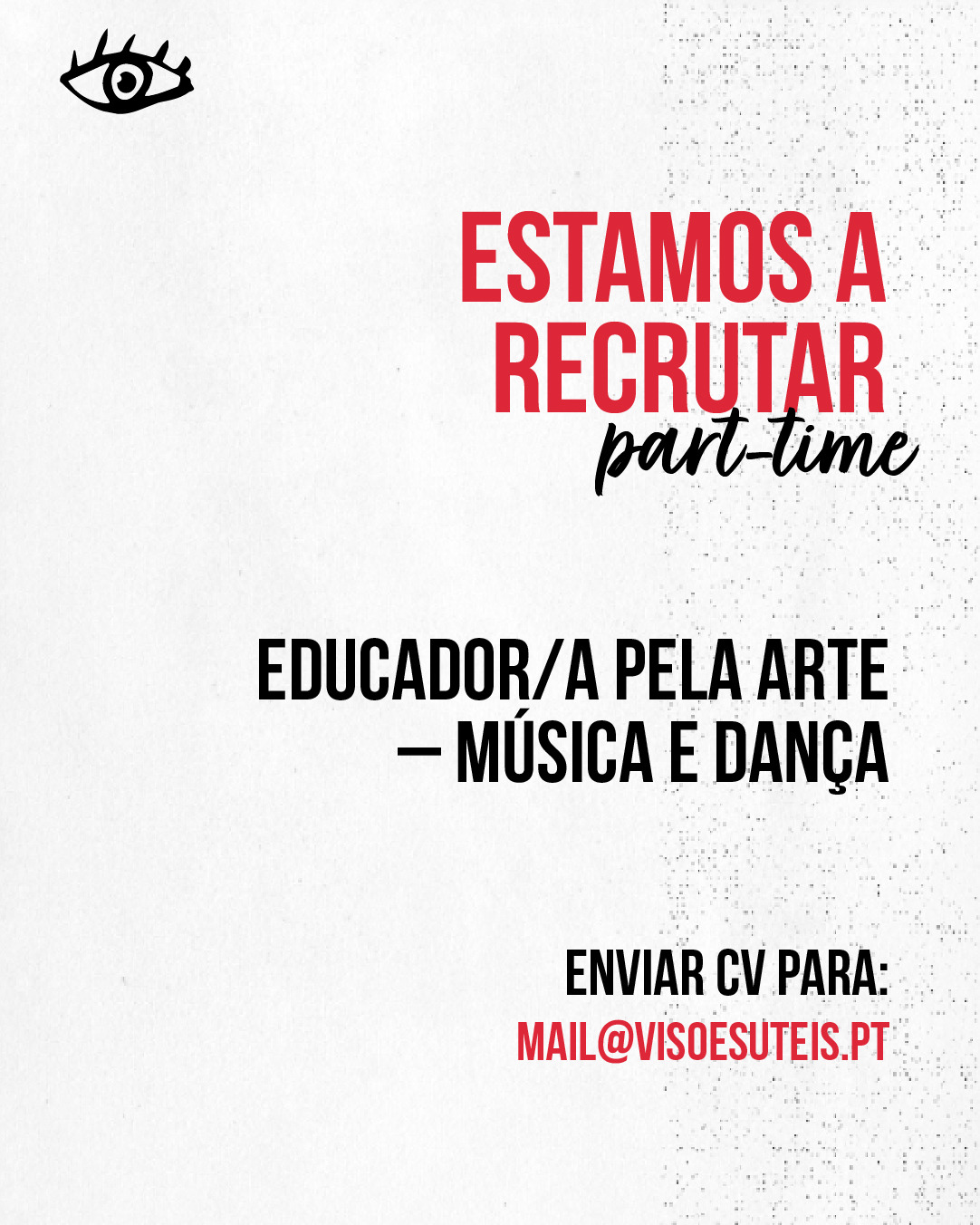 Estamos a recrutar 