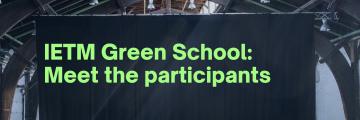No total de 34 membros de 25 países, o Visões Úteis foi seleccionado para participar na Green School 2023, organizada pelo IETM.